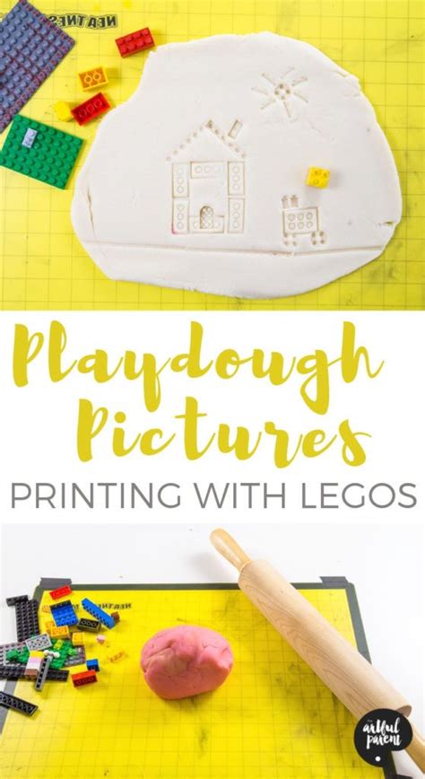 This is what you need to make playdough2 cups of salt2 cups of flouradd some water but not alotif you want color then put food coloring inmix it togetherand you have. How to Use LEGOs to Make Pictures in Playdough | Art ...