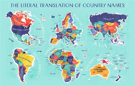 Chinese culture, history, and food can be appreciated all around the world thanks to the fact that there is a chinatown in almost every major city. These Maps Show the Actual Translations of Country Names ...