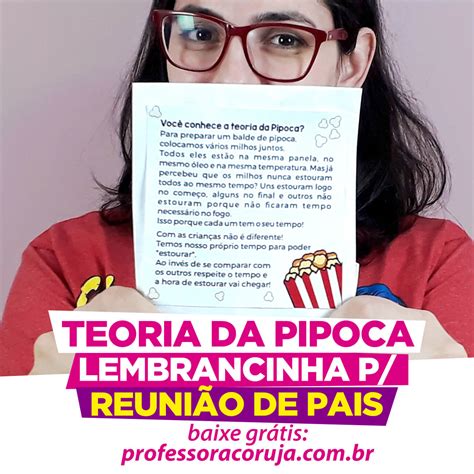 Teoria Da Pipoca Reunião De Pais