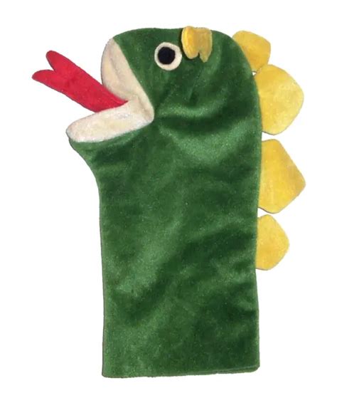 Kids Ii Baby Einstein Bard Dragon Hand Puppet Green Plush Toy 5188