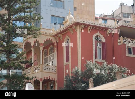 Traditional Building Beirut Lebanon Middle East Stock Photo Alamy