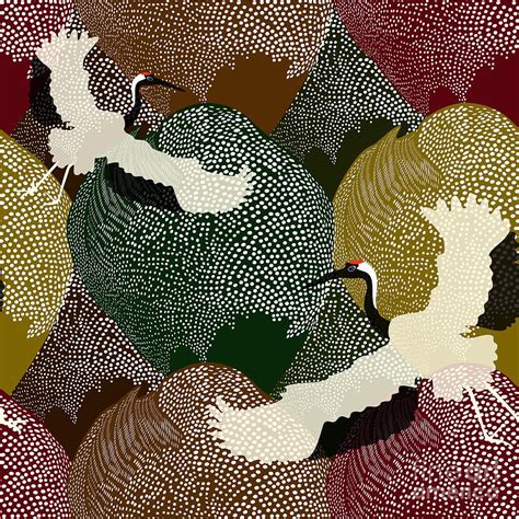 Abstract Illustration Of Two Japanese Digital Art By Viktoriya Pa Pixels