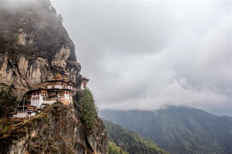 Paro Taksang Or The Tiger S Nest Is A Sacred Buddhist Temple Complex
