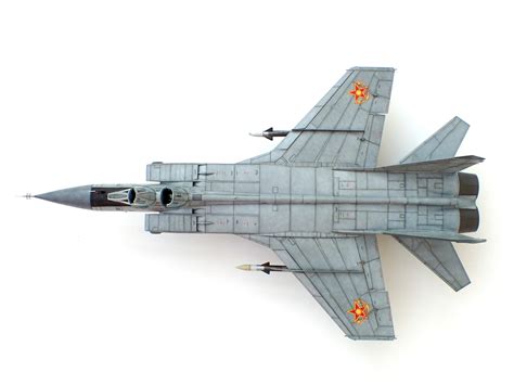 The aircraft was designed by the mikoyan design bureau as a replacement for the earlier. MiG-31 (AMK kit, Eduard photoetch, Aires seats, Eduard ...