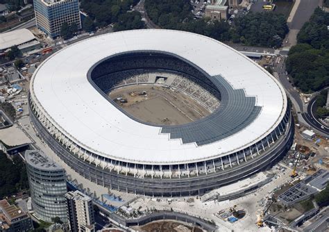 New National Stadium For Tokyo Olympics Nearly Complete Japan Forward