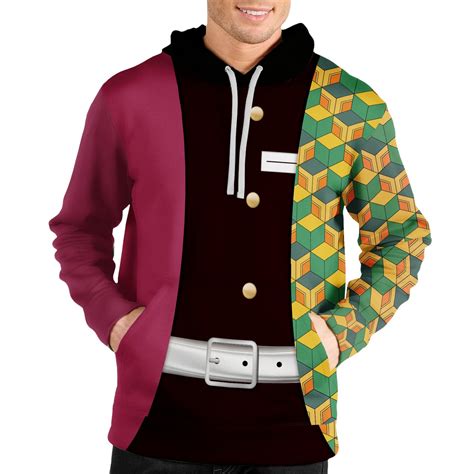 Kimetsu no Yaiba Hoodies - Giyu Tomioka Unisex Pullover Hoodie Demon