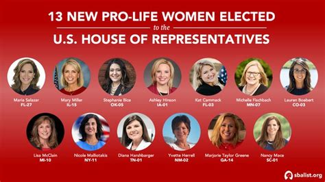 Pro Life Women Win Massive Victories In Congress Double Their Numbers