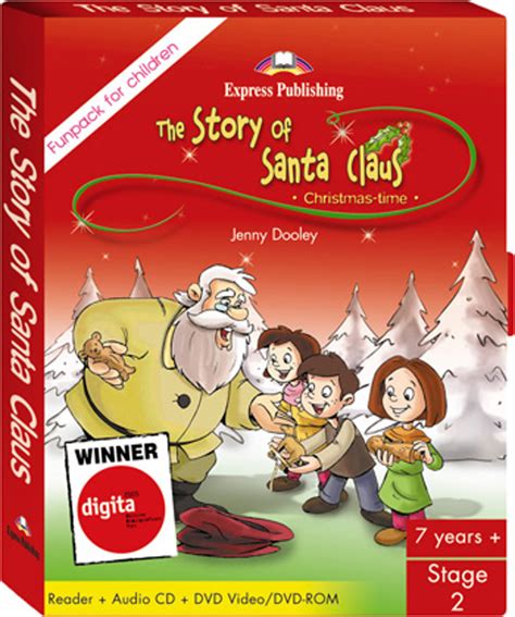 The Story Of Santa Claus Funpack Pupils Book Audio Cd Dvd Video