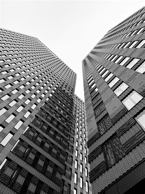 Grayscale Photo Of High Rise Building · Free Stock Photo