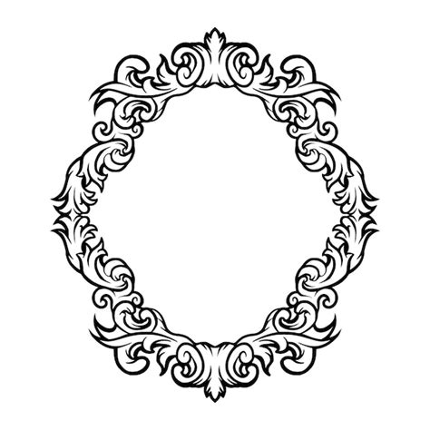 Premium Vector Ornament Frame Vector Design