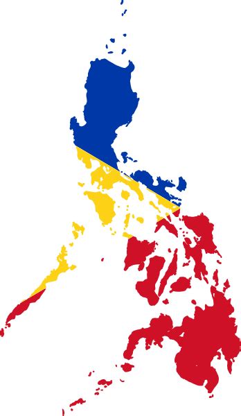 Fileflag Map Of The Philippinessvg Wikimedia Commons Philippine