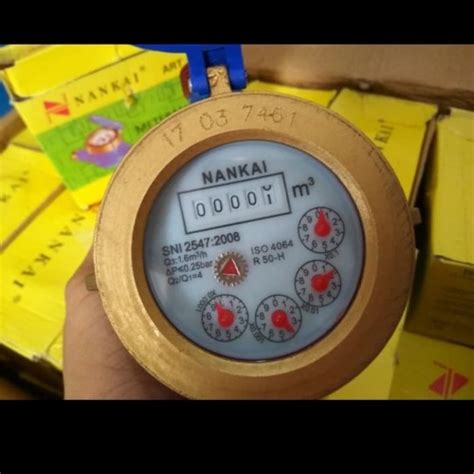 Jual Meteran Air Besi 12 Inch Sni Standar Pdam Meter Air Brand Nankai