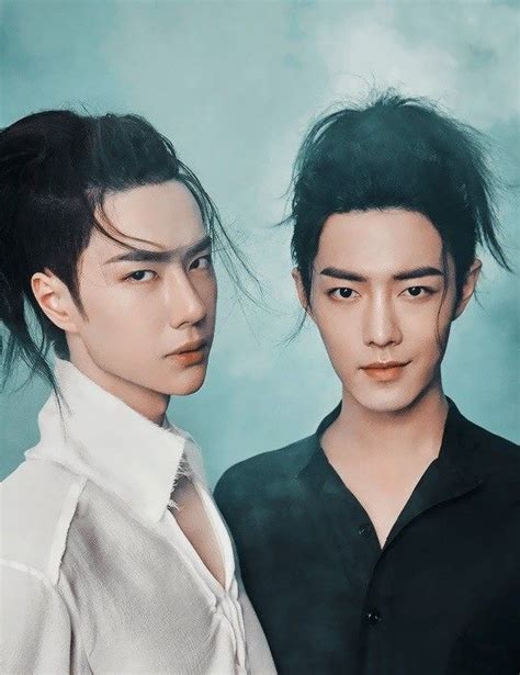 Collection by asian male who has best visual • last updated 6 weeks ago. Wang Yibo Xiao Zhan | Портреты мужчин, Молодые ...