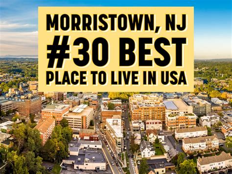 Morristown Nj Is The 30 Best City To Live In The Usa Morristown Minute