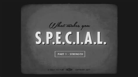 What makes you S.P.E.C.I.A.L. | Fallout Wiki | FANDOM powered by Wikia