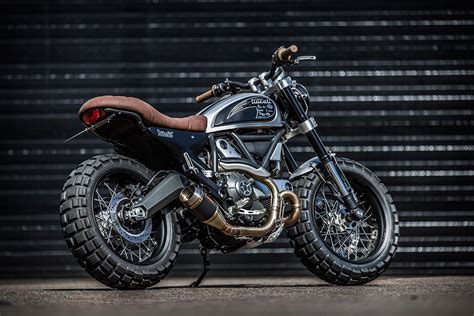 Down And Out Motorcycles Double Scoop Dando Ducati Scrambler