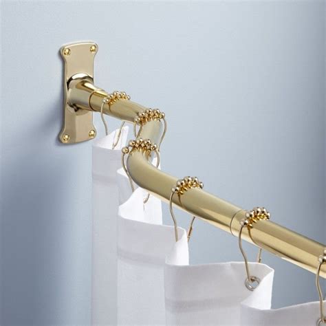 Have several available curtain rods arched curved window curtain ceiling shower curtain solution by the curtain rod bracket for shower curtain rod simple fresh images are posted by jcp floor to 20inch side. curtain rods ceiling mount | Gold shower curtain, Shower ...