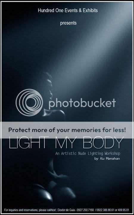 LIGHT MY BODY An Artistic Nude Lighting Workshop REIEARTH PHOTOGRAPHY
