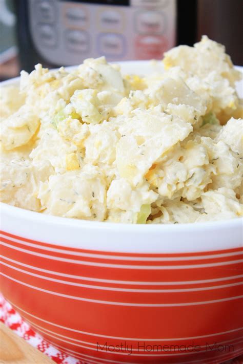 Instant Pot Potato Salad Mostly Homemade Mom
