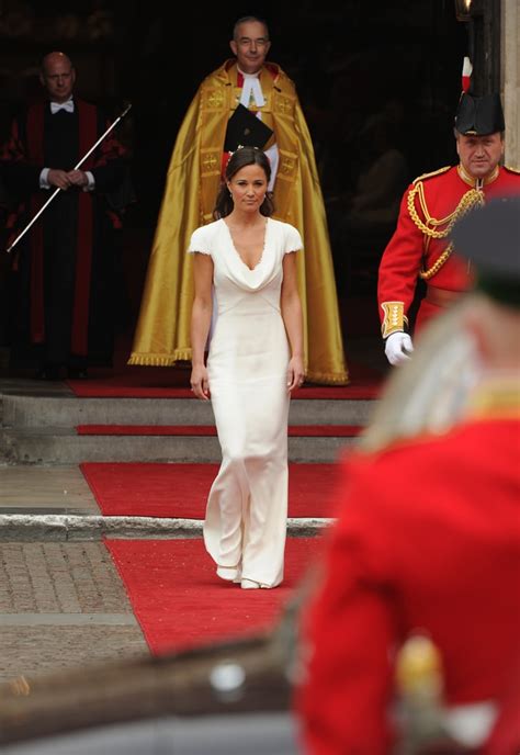 Pippa Middleton At Kate And Williams Wedding Pictures Popsugar