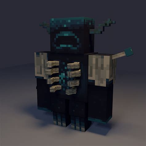 David Remaded Warden From Minecraft 117