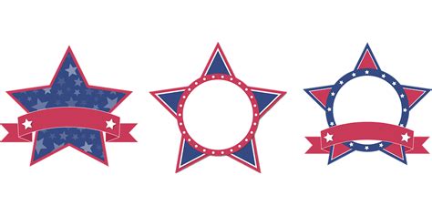 Red White And Blue Star Png Transparent Red White And Blue