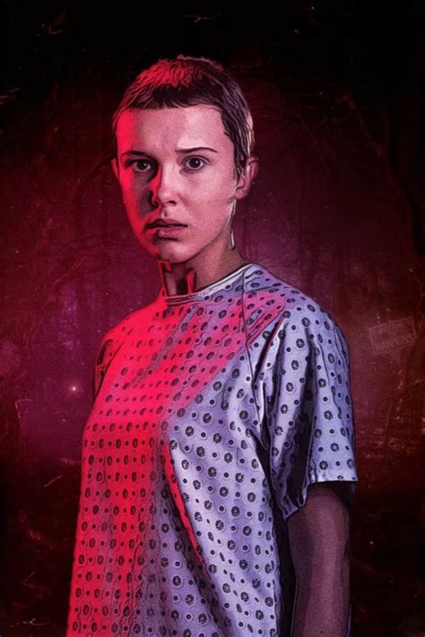 S4 Eleven Poster By Stranger Things Series Displate In 2022
