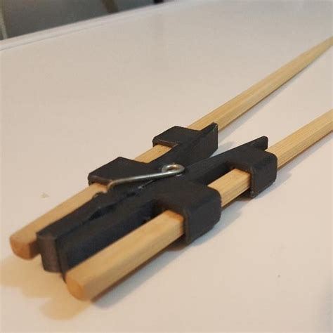 Free Stl File Chinese Chopsticks Clothespin・3d Printer Model To