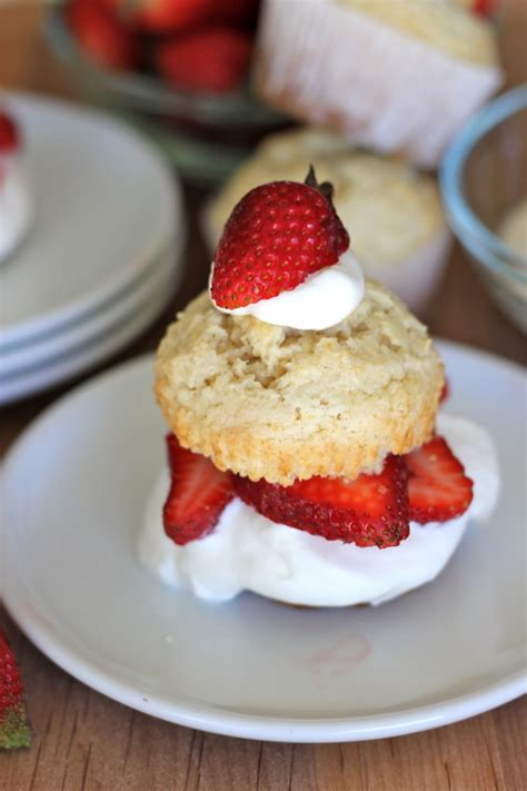 Strawberry Shortcake Muffins With Homemade Whipped Cream Damn Delicious