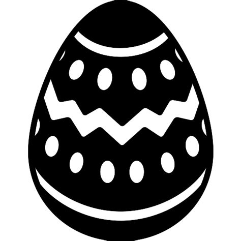 Download Easter egg with white lines and dots lines horizontal ...