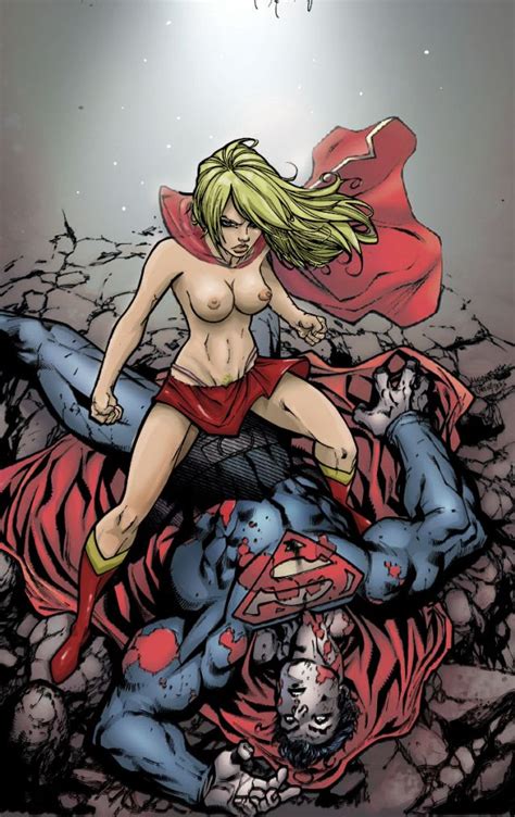 Naked Fight With Superman Supergirl Porn Pics Compilation Luscious Hentai Manga Porn