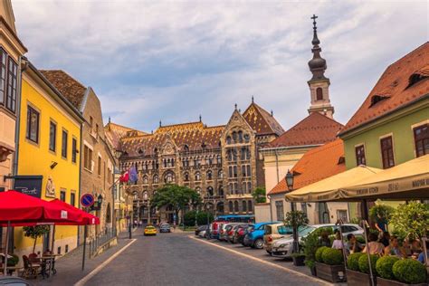 Budapest June 22 2019 Old Town Of The Buda Side Of Budapest
