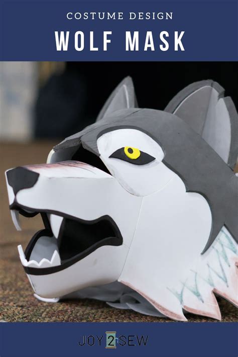 I Will Show You How I Created A Wolf Costume Out Of Eva Foam Wolf