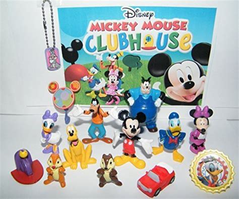 Mickey Mouse Clubhouse Figure Play Set Disney Pvc Toy Birthday Party