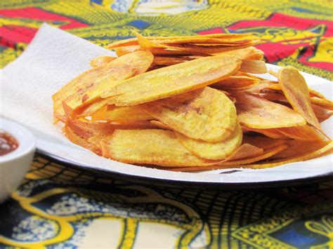 Free Style Garlic Dodo Chipsunripe Plantain Chips Nigerian Lazy Chef