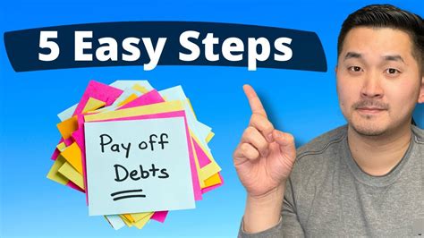 5 Easy Steps To Pay Off Debt Fast Financial Independence Strategy