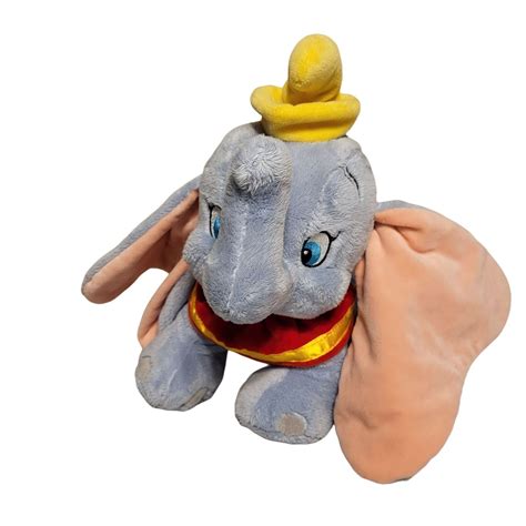 Disney Dumbo The Elephant Plush 12 In Figure Stuffed Animal Toy 3 Gray