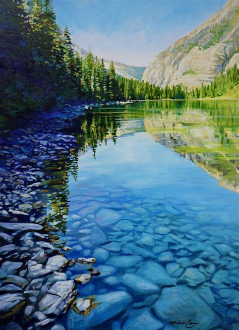 Original Acrylic Paintings — Michelle Courier Scenery Paintings