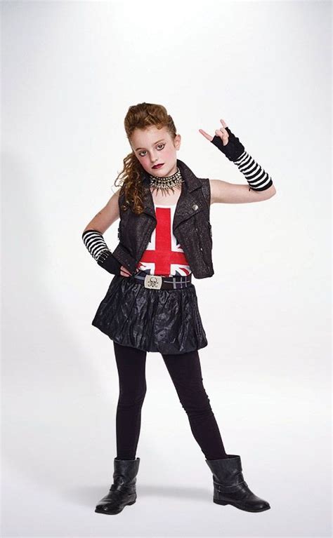 Goth Rocker Costume Rocker Costume Punk Rocker Costume Rockstar Costume