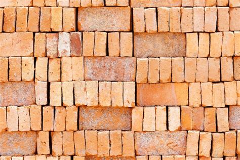 Stack Of Red Brick Stock Photo Image Of Architecture 40351798