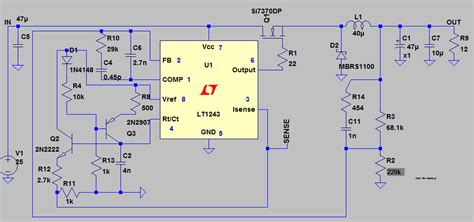 UC3843 DC DC Switching Converters Is It Possible To Run A Current