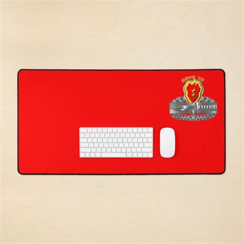 25th Infantry Division “tropic Lightning Combat Action Badge” Mouse Pad By Soldieralways In 2022