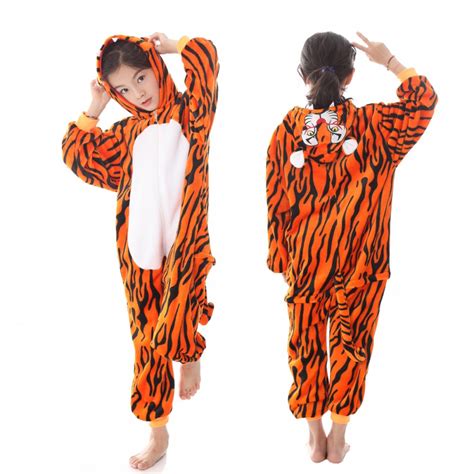 Tiger Onesie Pajamas For Boys And Girls Quality Animal Costume For Sale