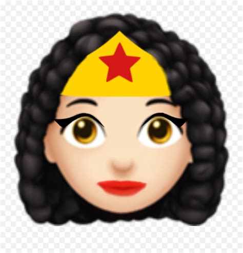 Illustration Emojiwonder Woman Emoji Free Transparent Emoji