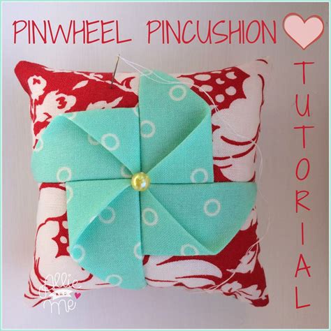 Pinwheel Pincushion ★ Tutorial