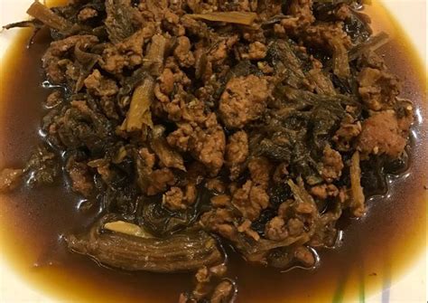 Sayur asin menjadi salah satu makanan favorit bagi masyarakat tionghoa. Resep Sayur Asin cah Babi oleh Fenny - Cookpad