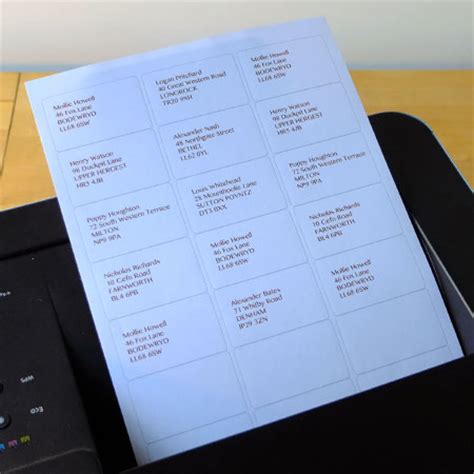 Jan 18, 2020 · this wikihow teaches you how to set up and print a template for a single label or multiple labels in microsoft word. Printer Labels 21 Per A4 Sheet | Equivalent to Avery L7160 & J7160