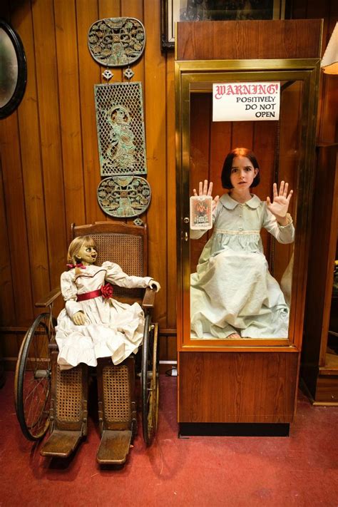 Judy And Annabelle The Conjuring Annabelle Doll Scary Movies