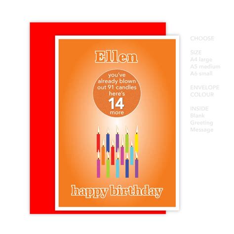 Funny 14th Birthday Card For Boy For Girl Edit Name 14 Bday Etsy