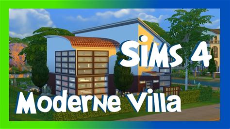 Creator maxi sims, möbilierte häuser (sims 3), sims 3. Sims 4 Moderne Villa (HD) Haus bauen house building - YouTube